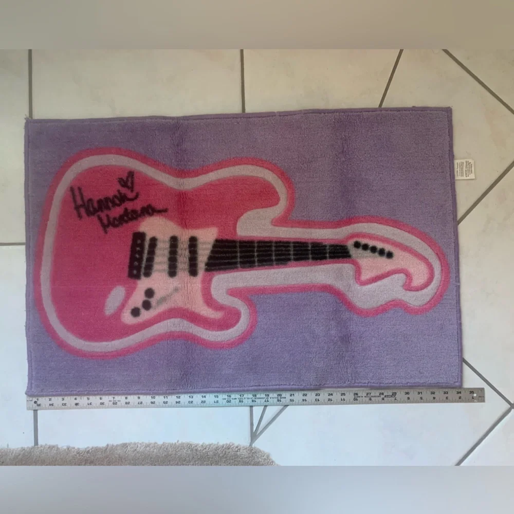 Hannah Montana Guitar Rug